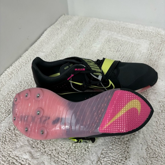 Men's 10 Nike Air Zoom LJ Elite Track & Field Long Jumping Spikes CT0079-001 - Picture 4 of 16